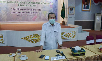 Riau Termasuk Daerah Berisiko Tinggi Penularan Covid-19